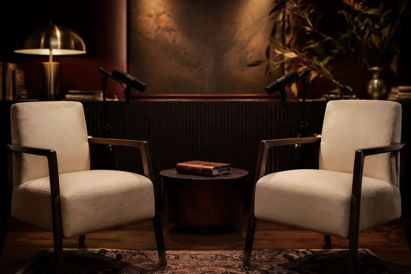 Interview studio for Kingdom Factor stories